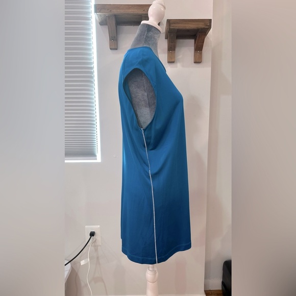 NWT Marni Fluid Jersey Sleeveless Top or Dress Blue 42 - Picture 7 of 14